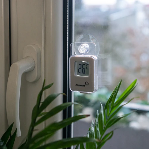 Elektronický teplomer s prísavkou (-20 °C až +50 °C) - 5