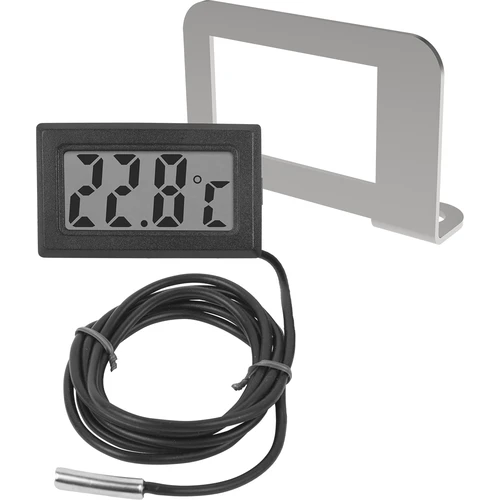 Elektronický teplomer v rámiku - pre destilátory (-50°C do +110°C)  - 1 ['teplomer so sondou', ' elektronický teplomer', ' teplomer pre Abratek', ' teplomer Abratek', ' teplomer na frakcionovanie', ' teplomer na destiláciu', ' teplomer v rámiku', ' teplomer pre destilátor']