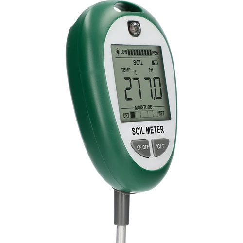 Elektronický tester substrátu 4 v 1 - 5 ['elektronický tester pôdy', ' merač vlhkosti pôdy pre rastliny', ' merač vlhkosti pôdy', ' merač vlhkosti pôdy pre rastliny', ' merač kyslosti pôdy', ' merač slnečného žiarenia pôdy', ' merač teploty substrátu', ' optimálne podmienky pre pestovanie rastlín', ' elektronické zariadenie na meranie parametrov pôdy', ' merač kvality pôdy', ' tester vlhkosti pôdy', ' multifunkčný tester substrátu', ' moderný merač substrátu pre rastliny']