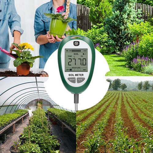 Elektronický tester substrátu 4 v 1 - 8 ['elektronický tester pôdy', ' merač vlhkosti pôdy pre rastliny', ' merač vlhkosti pôdy', ' merač vlhkosti pôdy pre rastliny', ' merač kyslosti pôdy', ' merač slnečného žiarenia pôdy', ' merač teploty substrátu', ' optimálne podmienky pre pestovanie rastlín', ' elektronické zariadenie na meranie parametrov pôdy', ' merač kvality pôdy', ' tester vlhkosti pôdy', ' multifunkčný tester substrátu', ' moderný merač substrátu pre rastliny']