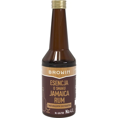 Esencia Gold s príchuťou Jamaica Rum na 4 L, 40 ml  - 1 ['rumová príchuť', ' esencia tmavého rumu', ' aróma tmavého rumu', ' esencia do pálenky', ' esencia browin', ' prírodná aróma', ' prírodný dubový extrakt']