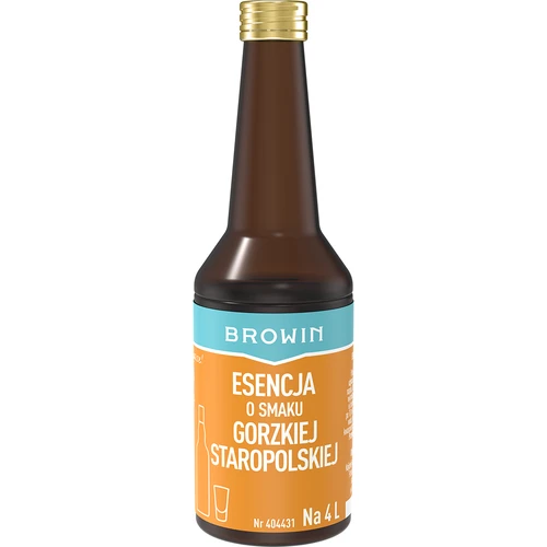 Esencia s chuťou Horkej Staropoľskej na 4 L - 40 ml  - 1 ['esencia chuti', ' esencia horká staropoľská', ' esencia', ' prísada do alkoholu', ' arómy do alkoholu', ' esencie do pálenky', ' prísady do pálenky', ' arómy', ' aróma', ' prísada horká staropoľská', ' bylinná esencia', ' esencie do pálenky']