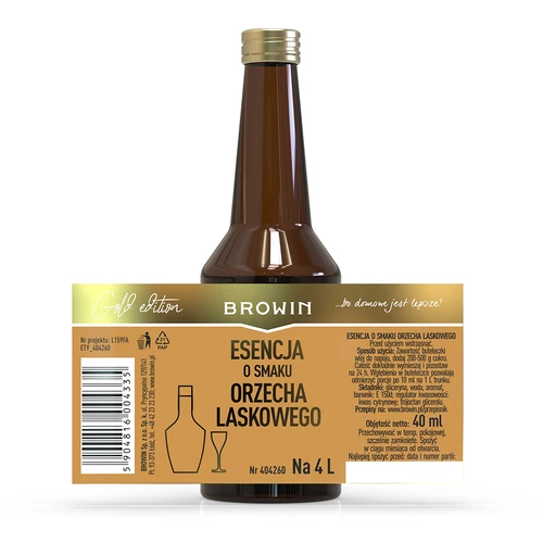Esencia s chuťou lieskového orecha na 4 l – 40 ml - 7