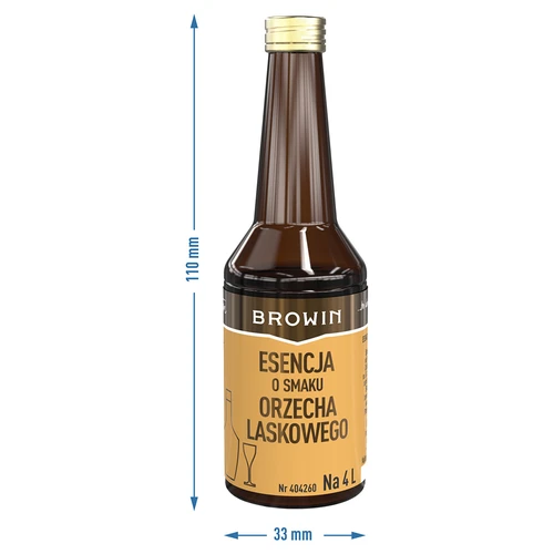 Esencia s chuťou lieskového orecha na 4 l – 40 ml - 8
