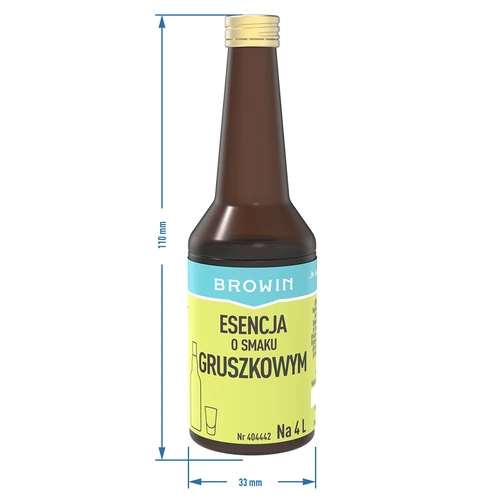Esencia s hruškovou príchuťou - hruškový likér, príchuť 40 ml - 7 ['esencia hrušková', ' esencia do vodky', ' príchuť', ' hruškovka', ' príchuť do alkoholu', ' esencia do drinkov', ' aróma hrušky Williams', ' aróma do alkoholu', ' esencie do pálenky']
