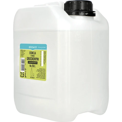 Esencia s hruškovou príchuťou, s prírodnou arómou, 2,5L - 2
