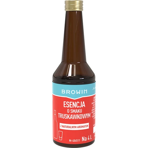 Esencia s jahodovou príchuťou, 40 ml  - 1 ['esencia jahodová', ' aróma jahodová', ' príchuť jahodová', ' jahodová tinktúra', ' tinktúra z jahôd', ' jahodový likér', ' jahodová vodka', ' esencia browin', ' esencia strands', ' príchuť browin', ' esencie na pálenku']