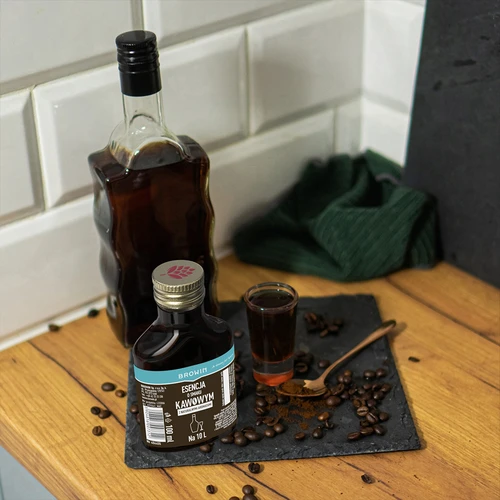 Esencia s kávovou príchuťou 100 ml - 7 ['prípravok do alkoholu', ' aróma do alkoholu', ' do vodky', ' domáce alkoholy', ' kávová aróma', ' káva', ' kávová esencia', ' kávový prípravok', ' prípravok Kaffelikor', ' esencia káva', ' esencie do pálenky', ' prírodná aróma', ' prírodné arómy']