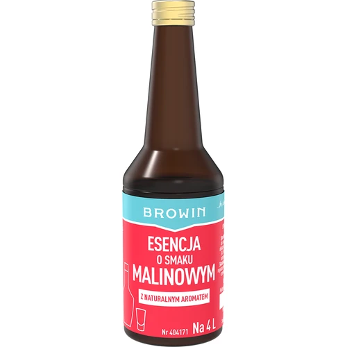 Esencia s malinovou príchuťou s prírodnou arómou na 4 L - 40 ml  - 1 ['esencia malinová', ' aróma malinová', ' príchuť malinová', ' malinový likér', ' likér z malín', ' malinový likér', ' malinová vodka', ' esencie do pálenky', ' malinovka']