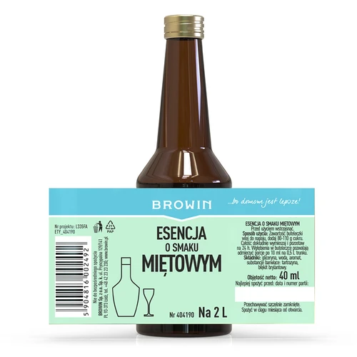 Esencia s mätovou príchuťou na 2 L - 40ml - 4 ['prípravok do alkoholu', ' aróma do vodky', ' do alkoholu', ' chuťová esencia do alkoholu', ' chuťová esencia do vodky', ' esencia mäta', ' prípravok mätový', ' esencia mätová', ' prípravok mäta', ' chuťová esencia mäta', ' chuťová esencia mätová', ' vodka mätovka', ' esencie do pálenky', ' esencia gold']