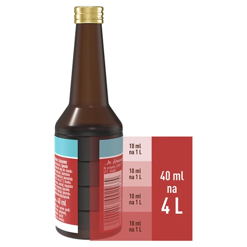 Esencia s príchuťou brusnice na 4 L - 40 ml - 6 ['esencia chuti', ' esencia brusnice', ' esencia', ' prísada do alkoholu', ' arómy do alkoholu', ' esencie do pálenky', ' prísady do pálenky', ' arómy', ' aróma brusnicová', ' prísada brusnicová', ' aróma cranberry']