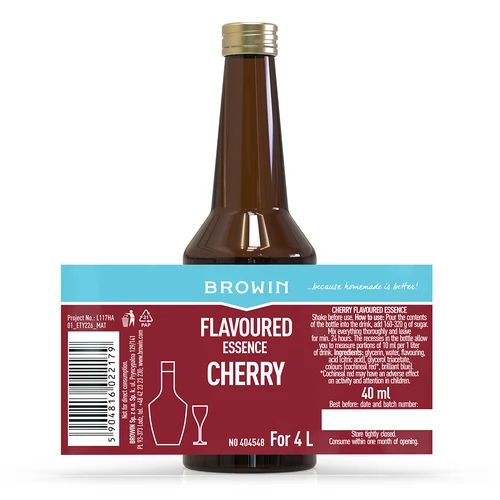 Esencia s príchuťou čerešne 40 ml - 5 