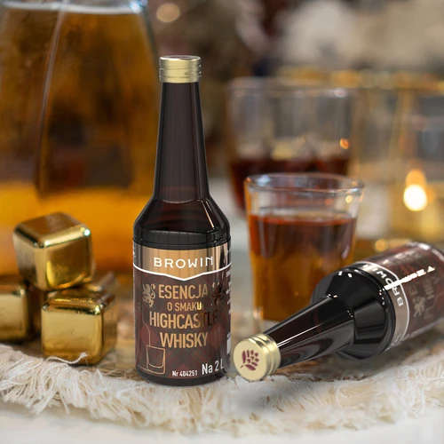 Esencia s príchuťou Highcastle Whisky na 2 L - 40ml - 9 ['whisky', ' highcastle whisky', ' whisky sour', ' esencia chuti', ' esencia', ' prísada do alkoholu', ' arómy do alkoholu', ' esencie do pálenky', ' prísady do pálenky', ' arómy', ' prísada whiskey', ' esencia gold']
