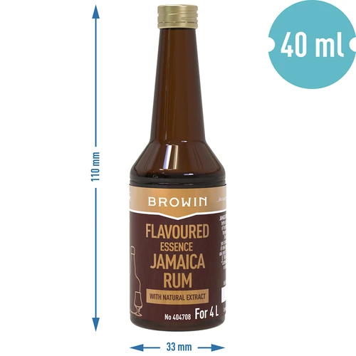 Esencia s príchuťou jamajského rumu 40 ml - 9 