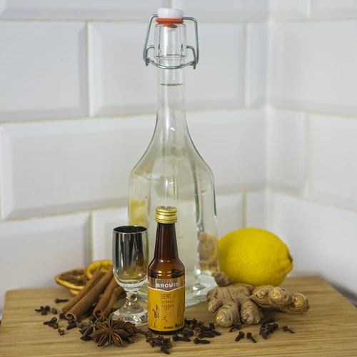 Esencia s príchuťou - Krupnik Biesiadny na 4 L - 40 ml - 9 ['prípravok do alkoholu', ' aróma', ' esencia do alkoholu', ' domáci nápoj', ' ochucovací prípravok', ' ochucovacia esencia', ' prípravky do alkoholu', ' krupnik', ' prípravok krupnik', ' esencia krupnikus', ' prípravok krupnikus', ' esencie do pálenky', ' esencia gold']