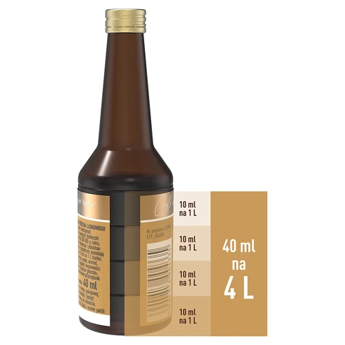 Esencia s príchuťou Lieskového Orecha na 4 L - 40 ml - 6 ['prípravok do alkoholu', ' aróma do alkoholu', ' aróma do vodky', ' chuťová esencia', ' aróma', ' prípravok orechový', ' orechová vodka', ' orechová esencia', ' aróma lieskového orecha', ' esencie do pálenky', ' esencia gold']