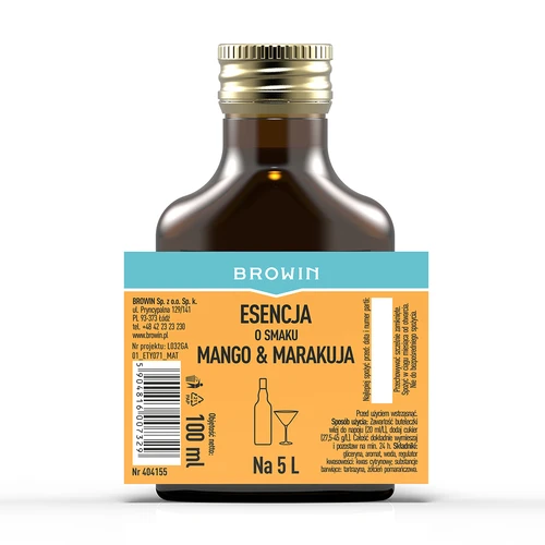 Esencia s príchuťou mango & marakuja na 5 L, 100 ml - 4 ['prípravok do alkoholu', ' aróma do vodky', ' do alkoholu', ' chuťová esencia do alkoholu', ' chuťová esencia do vodky', ' ako urobiť limonádu', ' prípravok mango-marakuja', ' esencia mango', ' esencia marakuja', ' aróma passion fruit', ' esencia do pálenky', ' esencie do pálenky']