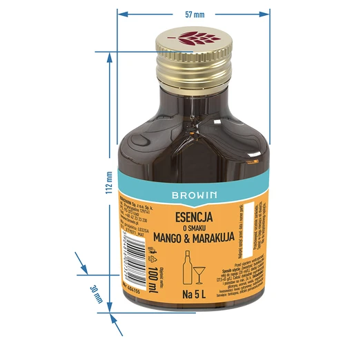Esencia s príchuťou mango & marakuja na 5 L, 100 ml - 6 ['prípravok do alkoholu', ' aróma do vodky', ' do alkoholu', ' chuťová esencia do alkoholu', ' chuťová esencia do vodky', ' ako urobiť limonádu', ' prípravok mango-marakuja', ' esencia mango', ' esencia marakuja', ' aróma passion fruit', ' esencia do pálenky', ' esencie do pálenky']