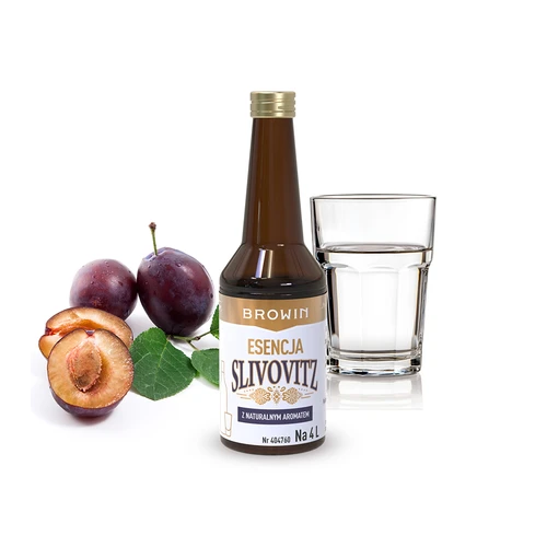 Esencia s príchuťou slivovice, na 4 L, 40 ml - 3 ['slivovica', ' príchuť slivovice', ' slivková esencia', ' slivkové nápoje', ' domáca slivovica', ' esencia chuti', ' slivková esencia', ' esencia s príchuťou sliviek', ' príchuť', ' esencia slivka', ' esencia príchuť do alkoholu', ' arómy do alkoholu', ' esencie do pálenky', ' pálenka zo sliviek', ' príchute do pálenky', ' arómy', ' aróma príchuť slivka']