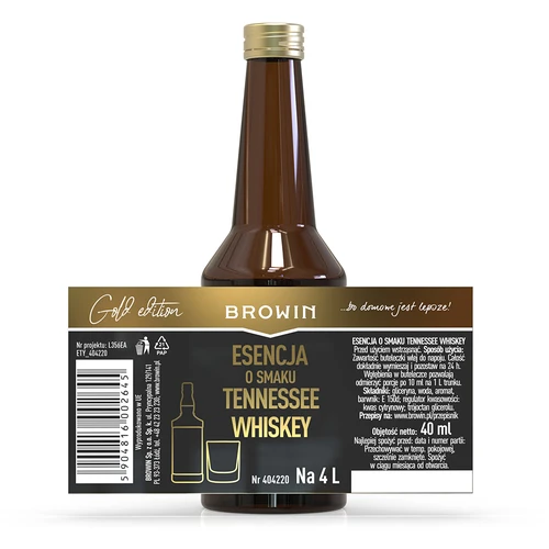 Esencia s príchuťou Tennessee whiskey na 4 l – 40 ml - 7