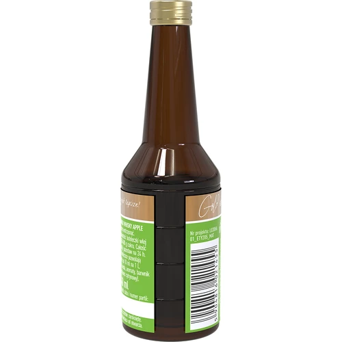 Esencia s príchuťou Whisky Apple - 40 ml, na 4L - 2 ['prípravok do alkoholu', ' aróma do alkoholu', ' aróma do vodky', ' chuťová esencia', ' aróma do whisky', ' whisky', ' esencia s prírodnou arómou', ' aróma whisky', ' whisky s jablkovou šťavou', ' esencie', ' esencie do pálenky', ' esencia gold']
