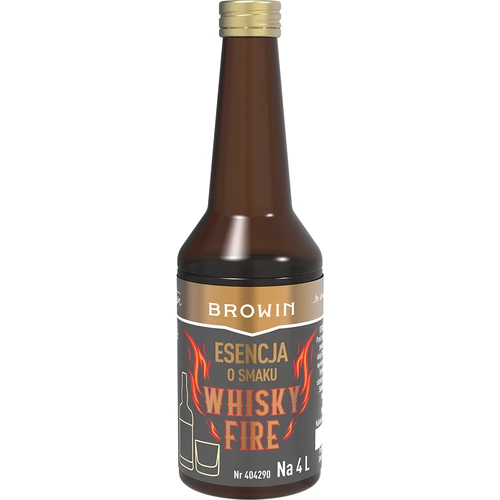 Esencia s príchuťou Whisky Fire na 4 l, 40 ml
