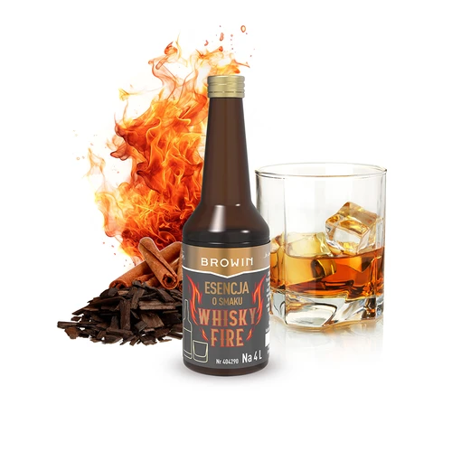 Esencia s príchuťou Whisky Fire na 4 l, 40 ml - 3