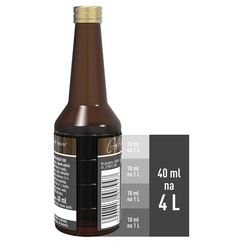 Esencia s príchuťou Whisky Fire na 4 L, 40ml - 5 ['esencia do vodky', ' esencie do alkoholu', ' esencia do pálenky', ' domáca whisky fire', ' príchuť do alkoholu', ' príchute do alkoholu', ' aróma do alkoholu', ' aróma škorice']