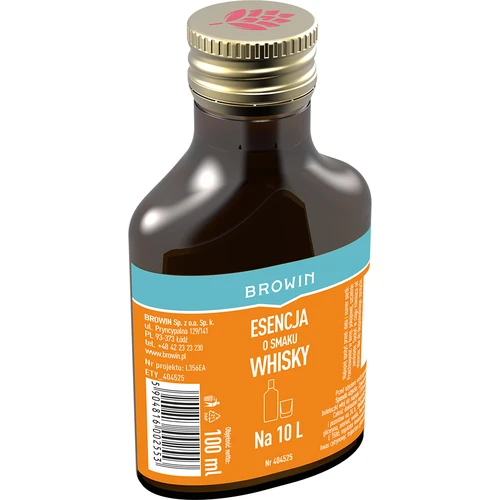 Esencia s príchuťou whisky na 10 L - 100 ml - 2 ['prípravok do alkoholu', ' aróma', ' esencia do alkoholu', ' ochucovacia esencia', ' ochucovacia esencia', ' prípravky do alkoholu', ' prípravok s príchuťou whisky', ' prípravok whisky', ' prípravok whiskey', ' esencia whiskey', ' esencia 250 ml', ' prípravok 250 ml', ' whiskey grants', ' esencie do pálenky']