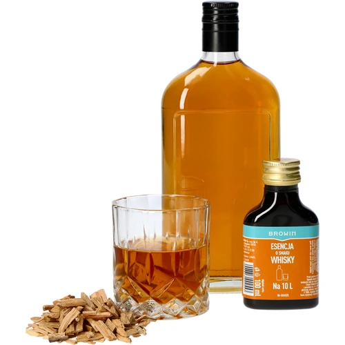 Esencia s príchuťou whisky na 10 L - 100 ml - 3 ['prípravok do alkoholu', ' aróma', ' esencia do alkoholu', ' ochucovacia esencia', ' ochucovacia esencia', ' prípravky do alkoholu', ' prípravok s príchuťou whisky', ' prípravok whisky', ' prípravok whiskey', ' esencia whiskey', ' esencia 250 ml', ' prípravok 250 ml', ' whiskey grants', ' esencie do pálenky']