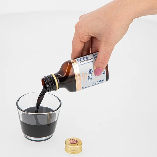Esencia s príchuťou whisky na 10 L, 100 ml - 5 ['esencia chuti', ' príchuť whisky', ' esencia whiskey', ' esencia', ' príchuť do alkoholu', ' arómy do alkoholu', ' esencie do pálenky', ' príchute do pálenky', ' arómy', ' aróma whisky grants', ' aróma whisky', ' aróma klasickej whisky', ' esencia na 10 litrov']
