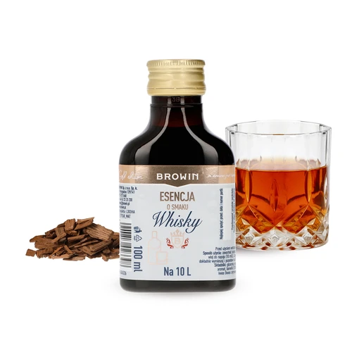 Esencia s príchuťou whisky na 10 L, 100 ml - 3 ['esencia chuti', ' príchuť whisky', ' esencia whiskey', ' esencia', ' príchuť do alkoholu', ' arómy do alkoholu', ' esencie do pálenky', ' príchute do pálenky', ' arómy', ' aróma whisky grants', ' aróma whisky', ' aróma klasickej whisky', ' esencia na 10 litrov']