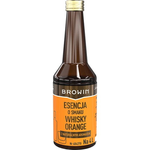 Esencia s príchuťou Whisky Orange na 4 L - 40 ml  - 1 ['prípravok do alkoholu', ' aróma do alkoholu', ' aróma do vodky', ' chuťová esencia', ' aróma do whisky', ' whisky', ' esencia s prírodnou arómou', ' aróma whiskey', ' whisky s pomarančovým džúsom', ' esencie', ' esencie do pálenky', ' esencia gold']