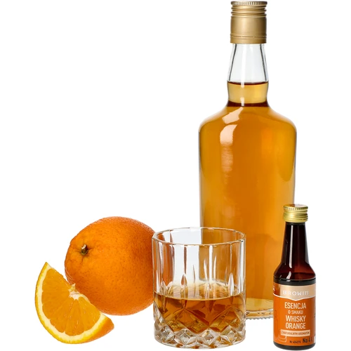 Esencia s príchuťou Whisky Orange na 4 L - 40 ml - 5 ['prípravok do alkoholu', ' aróma do alkoholu', ' aróma do vodky', ' chuťová esencia', ' aróma do whisky', ' whisky', ' esencia s prírodnou arómou', ' aróma whiskey', ' whisky s pomarančovým džúsom', ' esencie', ' esencie do pálenky', ' esencia gold']