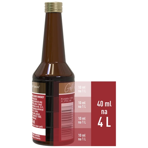 Esencia s príchuťou Wild Cherry Whiskey 40 ml - 5 ['prípravok do alkoholu', ' aróma do alkoholu', ' aróma do vodky', ' chuťová esencia', ' aróma do whisky', ' whisky', ' esencia s prírodnou arómou', ' aróma whisky', ' esencie', ' esencie do pálenky', ' esencie z divokej čerešne', ' whiskey']