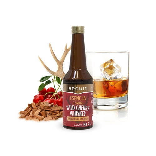 Esencia s príchuťou Wild Cherry Whiskey 40 ml - 3 ['prípravok do alkoholu', ' aróma do alkoholu', ' aróma do vodky', ' chuťová esencia', ' aróma do whisky', ' whisky', ' esencia s prírodnou arómou', ' aróma whisky', ' esencie', ' esencie do pálenky', ' esencie z divokej čerešne', ' whiskey']