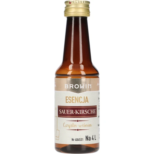Esencia Sauer-Kirsche – Čistá Višňa, 40 ml, na 4 l