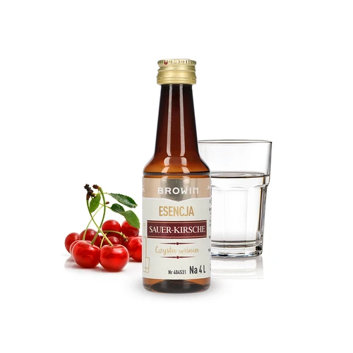 Esencia Sauer-Kirsche – Čistá Višňa, 40 ml, na 4 l - 3