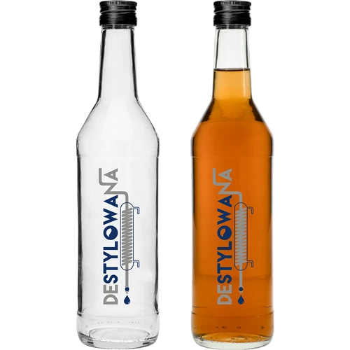 Fľaša 0,5 L s uzáverom a potlačou Destilovaná - 4 ks. - 3 ['fľaša', ' fľaše', ' fľaše s potlačou', ' fľaša na pálenku', ' fľaša na alkohol', ' fľaša s potlačou', ' sklenená fľaša s potlačou a uzáverom', ' fľaše 500 ml s korkom', ' fľaše na korok', ' súprava na svadbu', ' fľaša na domáci alkohol', ' fľaša na darček', '']
