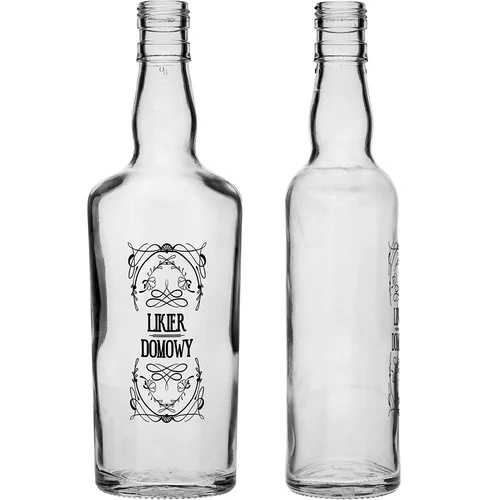 Fľaša 0,5 L s uzáverom a potlačou Domáci likér - 4 ks - 5 ['fľaša na likér', ' fľaša na nalievku', ' fľaša na vodu', ' fľaša s potlačou', ' sklenená fľaša', ' fľaša na alkohol', ' ozdobná fľaša', ' fľaše na vodku', ' fľaše na pálenku', ' sklenená fľaša 500 ml', ' svadobné fľaše', ' kávový likér', ' pomarančový likér', ' na vaječný likér']