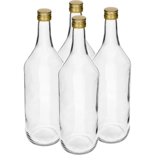 Fľaša 1 L Stolová s uzáverom fi28 - 4 ks.  - 1 ['fľaša na vodku', ' fľaše na vodku', ' stolové fľaše', ' monopolová fľaša', ' monopolová fľaša', ' stolová fľaša 1000 ml', ' priehľadná fľaša', ' fľaše 1 L', ' litrové fľaše', ' priehľadná fľaša s uzáverom', ' fľaša na džús', ' stolová fľaša s uzáverom', ' fľaše s uzávermi', ' fľaše na nápoje']