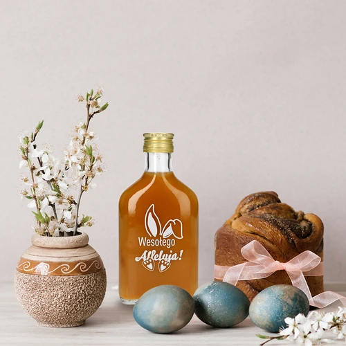 Fľaša 200ml so skrutkovacím uzáverom, potlač ZAJACIE UŠI 6ks - 7 ['fľaša', ' fľaše', ' fľaša s potlačou', ' fľaša na sviatky', ' fľaša na Veľkú noc', ' fľaša na likéry', ' fľaša na pálenku', ' fľaša na alkohol', ' sklenená fľaša s korkom', ' fľaša 200 ml so skrutkovacím uzáverom', ' fľaše ploskačky', ' fľaša opička', ' sada na sviatky', ' nápoje na sviatky', ' malá ozdobná fľaša']