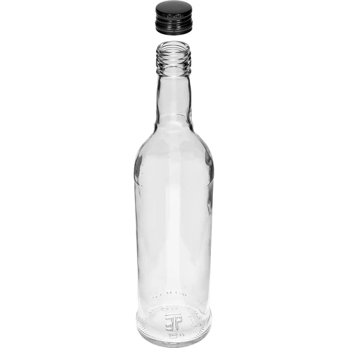 Fľaša 500 ml Štíhla, s čiernym uzáverom, na vodku, 6 ks - 4 ['fľaše s uzávermi', ' fľaša s uzáverom', ' monopolka', ' monopolky', ' fľaša na vodku', ' fľaše na vodku', ' fľaša na džús', ' fľaše na džúsy', ' fľaša na likér', ' fľaše na likéry', ' fľaše na alkohol', ' fľaša na alkohol', ' čierne uzávery', ' biela fľaša', ' uzatvárateľná fľaša', ' uzatvárateľné fľaše', ' fľaše štíhleho tvaru']