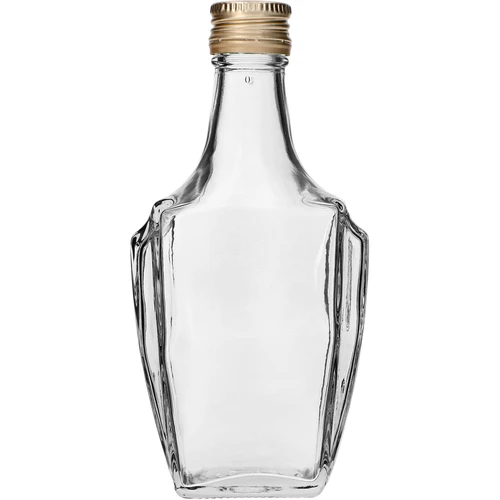 Fľaša Art Deco 250ml so skrutkovacím uzáverom fi28  - 1 ['fľaša na likér', ' fľaše na likér', ' fľaša na alkohol', ' ozdobné fľaše na alkohol', ' sklenená fľaša na alkohol', ' fľaše na pálenku na svadbu', ' fľaša na likér', ' ozdobné fľaše', ' fľaša na vodku', ' fľaša na vodku']
