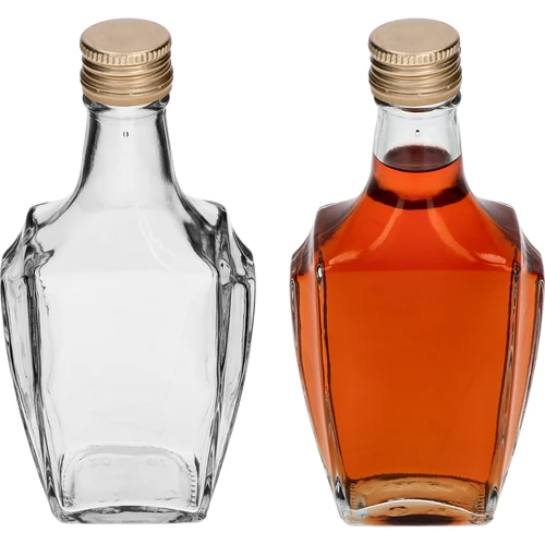 Fľaša Art Deco 250ml so skrutkovacím uzáverom fi28 - 3 ['fľaša na likér', ' fľaše na likér', ' fľaša na alkohol', ' ozdobné fľaše na alkohol', ' sklenená fľaša na alkohol', ' fľaše na pálenku na svadbu', ' fľaša na likér', ' ozdobné fľaše', ' fľaša na vodku', ' fľaša na vodku']