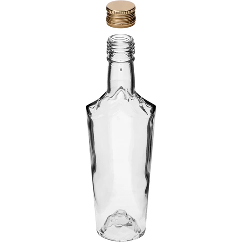 Fľaša Everest 250 ml so skrutkovacím uzáverom fi28, 12 ks - 4 ['fľaša na likér', ' fľaše na likér', ' fľaša na alkohol', ' ozdobné fľaše na alkohol', ' sklenená fľaša na alkohol', ' fľaše na pálenku na svadbu', ' fľaša na likér', ' ozdobné fľaše', ' fľaša na vodku', ' fľaša na vodku']