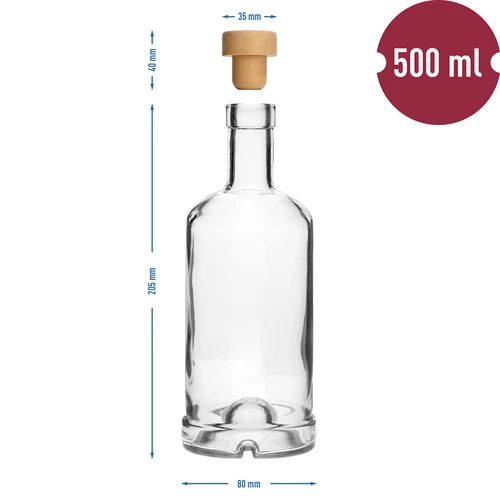 Fľaša Gabinetová 0,5 L s korkom - 6 ['fľaša na likér', ' fľaše na likér', ' fľaša na alkohol', ' ozdobné fľaše na alkohol', ' sklenená fľaša na alkohol', ' fľaše na pálenku na svadbu', ' fľaša na likér', ' ozdobné fľaše', ' fľaša na vodku', ' fľaša na vodku', ' fľaša na medovinu', ' fľaša na medovinu', ' fľaša s korkom', ' fľaše s korkom', ' fľaša 500 ml', ' fľaša 0', '5 L', ' fľaša na likér', ' fľaša na darček', ' fľaša na vázu', ' fľaša Tadek']