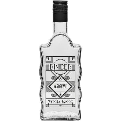 Fľaša Kláštorná 0,5 L, s uzáverom a potlačou Pálenka - 2 ['fľaša na likér', ' fľaša s potlačou', ' pálenka', ' fľaša na likér', ' fľaša na vodku', ' fľaša na vodku', ' ozdobná fľaša', ' fľaša 500 ml', ' sklenená fľaša', ' svadobná fľaša', ' na vidiecky stôl', ' super fľaša', ' fľaša vlna']