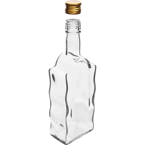 Fľaša Kláštorná 500 ml, s uzáverom, biela - 6 ks. - 2 ['fľaša na alkohol', ' ozdobné fľaše na alkohol', ' sklenená fľaša na alkohol', ' fľaše na pálenku na svadbu', ' fľaša na likér', ' ozdobné fľaše na likéry', ' fľaša vlna', ' super fľaša']