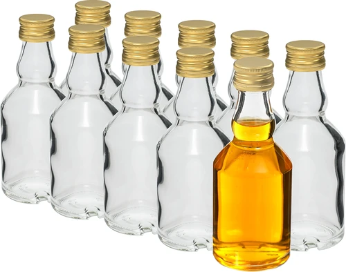 Fľaša Maluch 50 ml s uzáverom - 10 ks - 2 ['sklenená fľaša 50 ml', ' fľaštička 50 ml', ' malé fľaše', ' malá fľaštička', ' sklenené fľaše 50 ml', ' ozdobné sklo', ' fľaša maluch s uzáverom', ' fľaštičky s uzávermi']